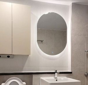 스타 타원 LED 30W 거울조명 파우더룸,욕실 거울등 (3색변환)