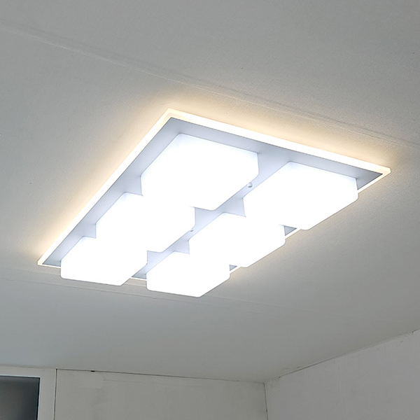 파르베 6등 LED 거실등 105W 거실전등,아이딕조명,파르베 6등 LED 거실등 105W 거실전등